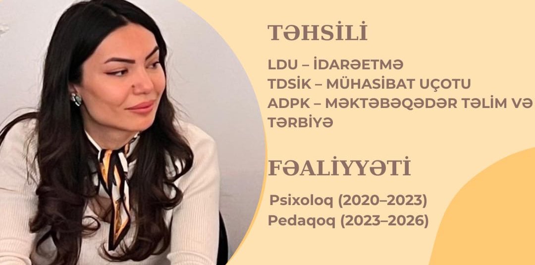 Məzunumuz Xədicə Məmmədovanın uğur hekayəsi