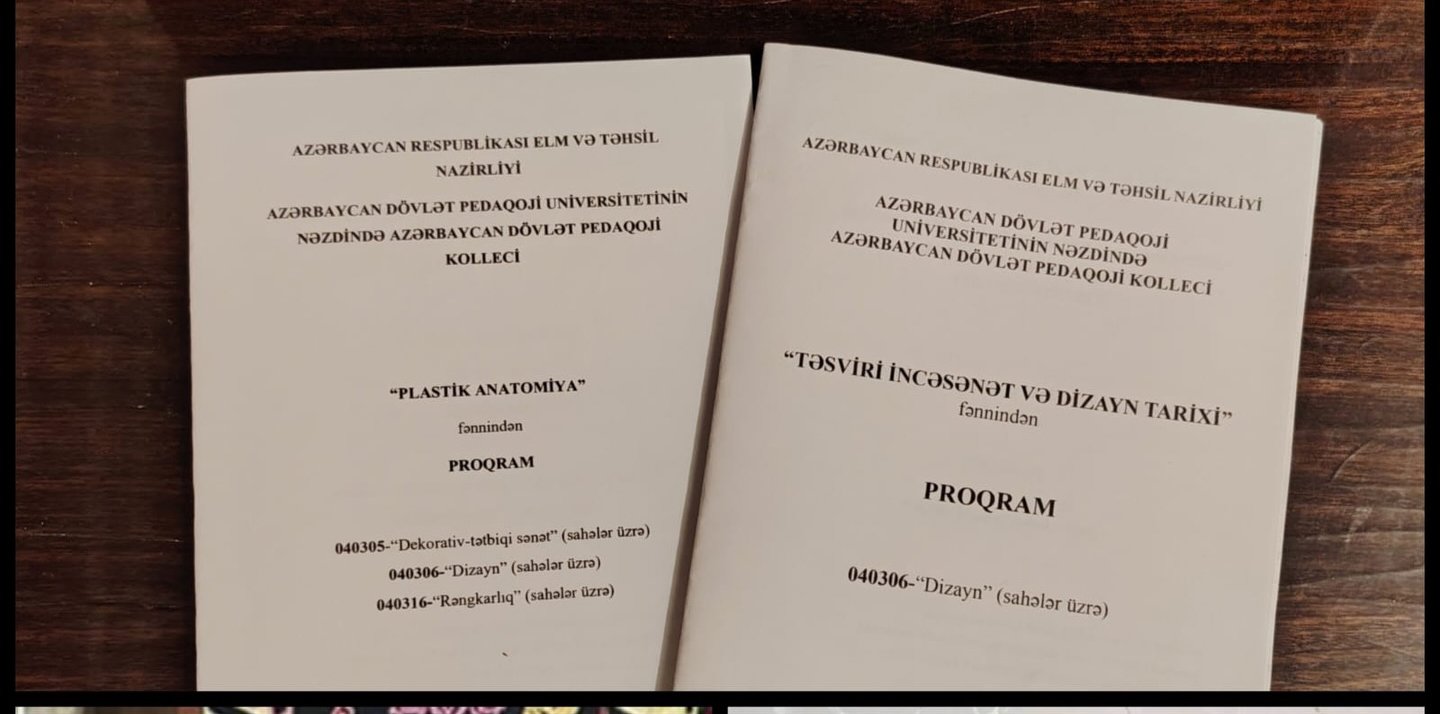 ADPK müəllimlərindən növbəti uğur: iki fənn proqramı qrif aldı