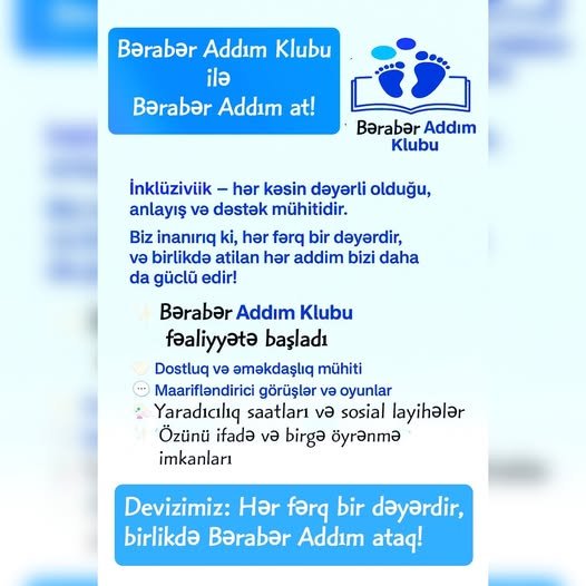 ADPK-da “Dəyişən Düşüncə” və “Birgə Addım” klublarına üzv qəbulu elan olunub
