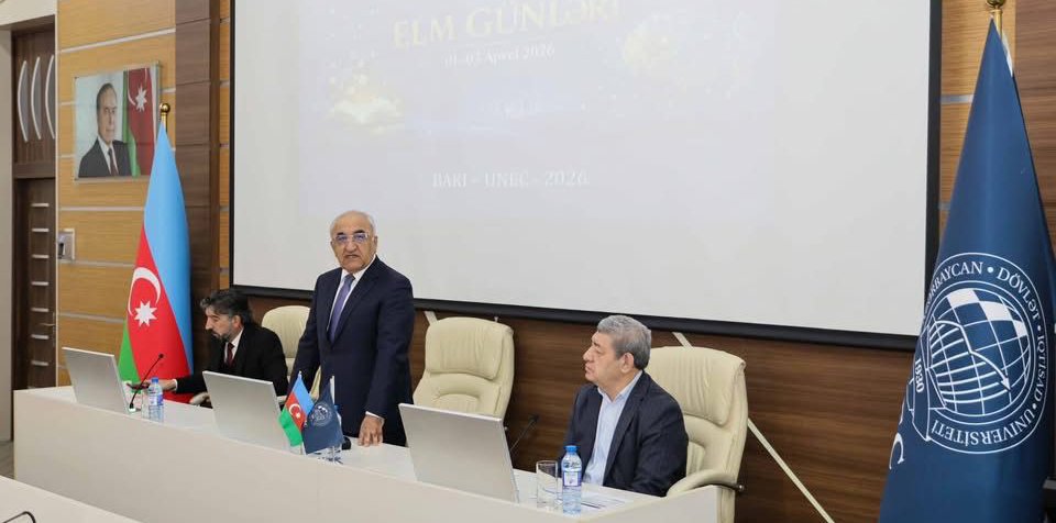 Amalya Sezgin “Elm Günləri” çərçivəsində plenar sessiyada iştirak edib