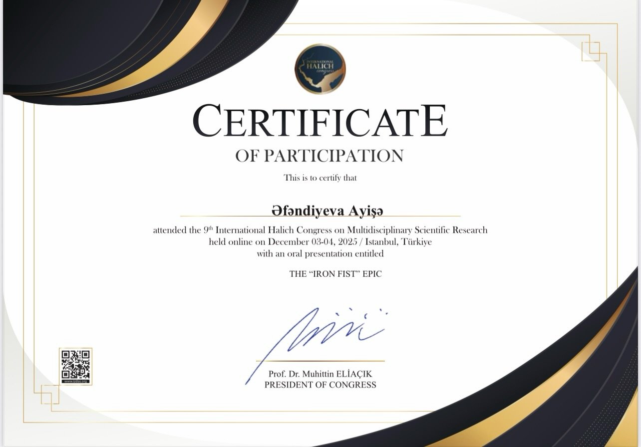 Ayşə Əfəndiyeva İstanbul konqresində uğurla çıxış edib