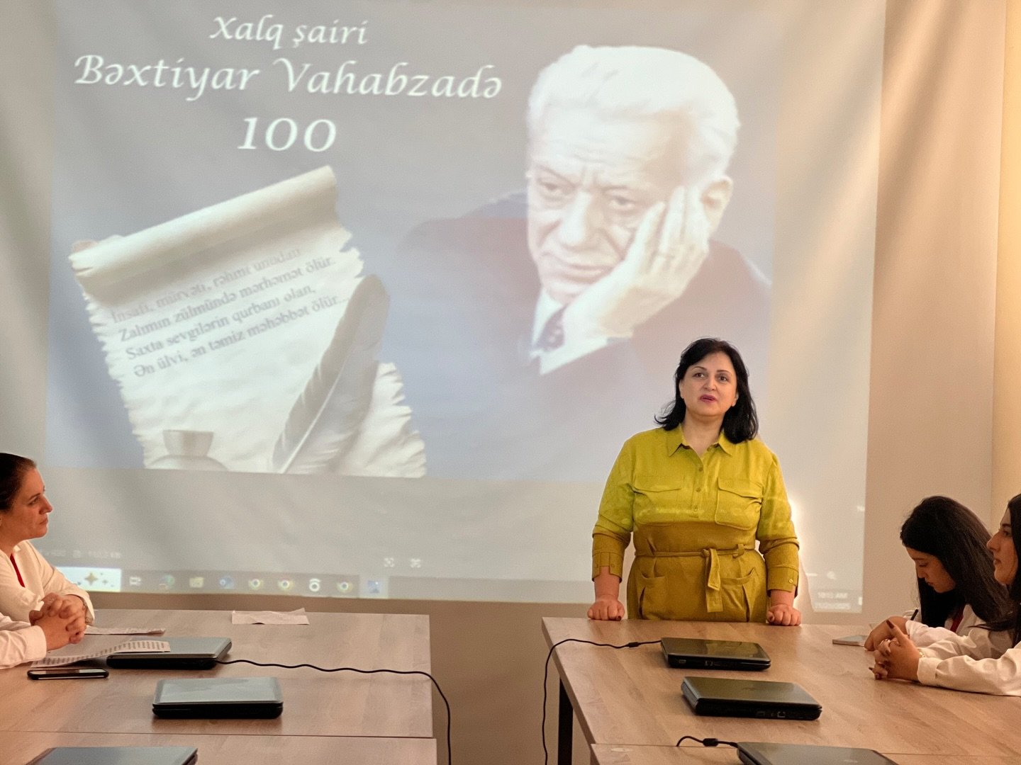 Bəxtiyar Vahabzadənin 100 illiyinə həsr olunan tədbir keçirilib