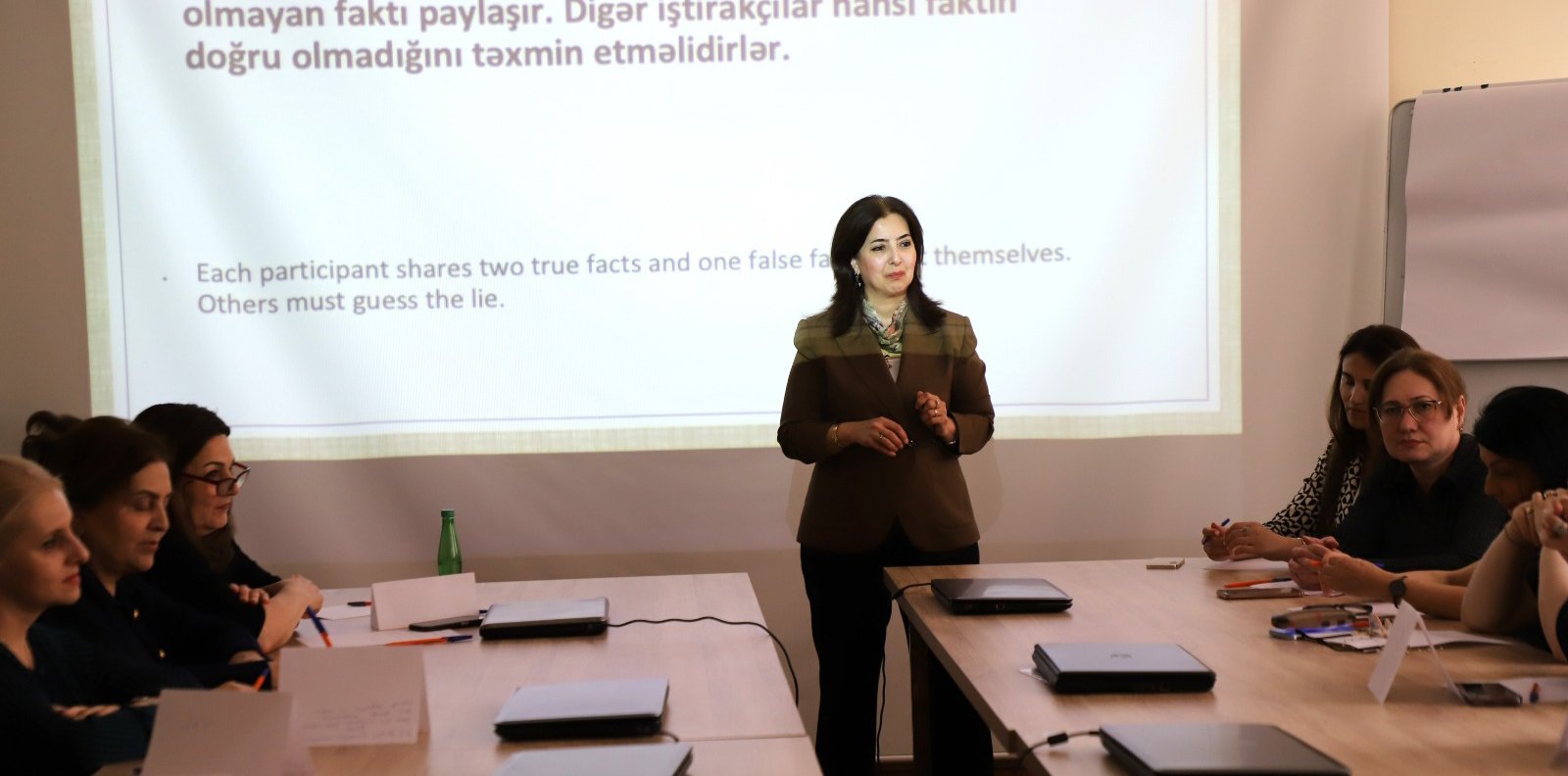“Beyin-Hədəfli Tədris Modeli” mövzusunda ilk təlimə start verilib
