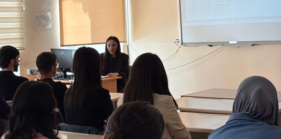 Tələbələr üçün Canva proqramı üzrə praktiki təlim təşkil olunub