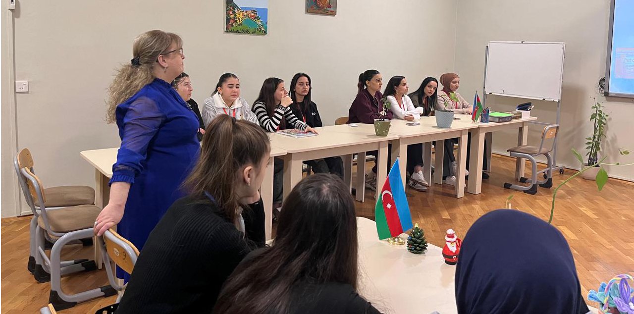 “Conversation Club” çərçivəsində “Planning a Project with Groupmates” mövzusunda növbəti görüş keçirilib