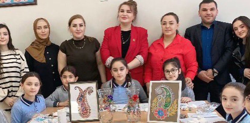 “Elimizə bahar gəlir” adlı master-klass Suraxanı məktəbində keçirildi
