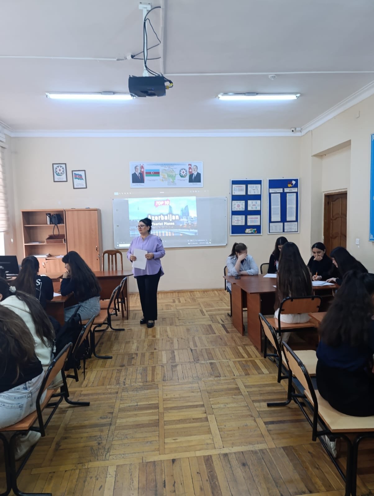 “English Skills Development Club”ın növbəti məşğələsi keçirilib