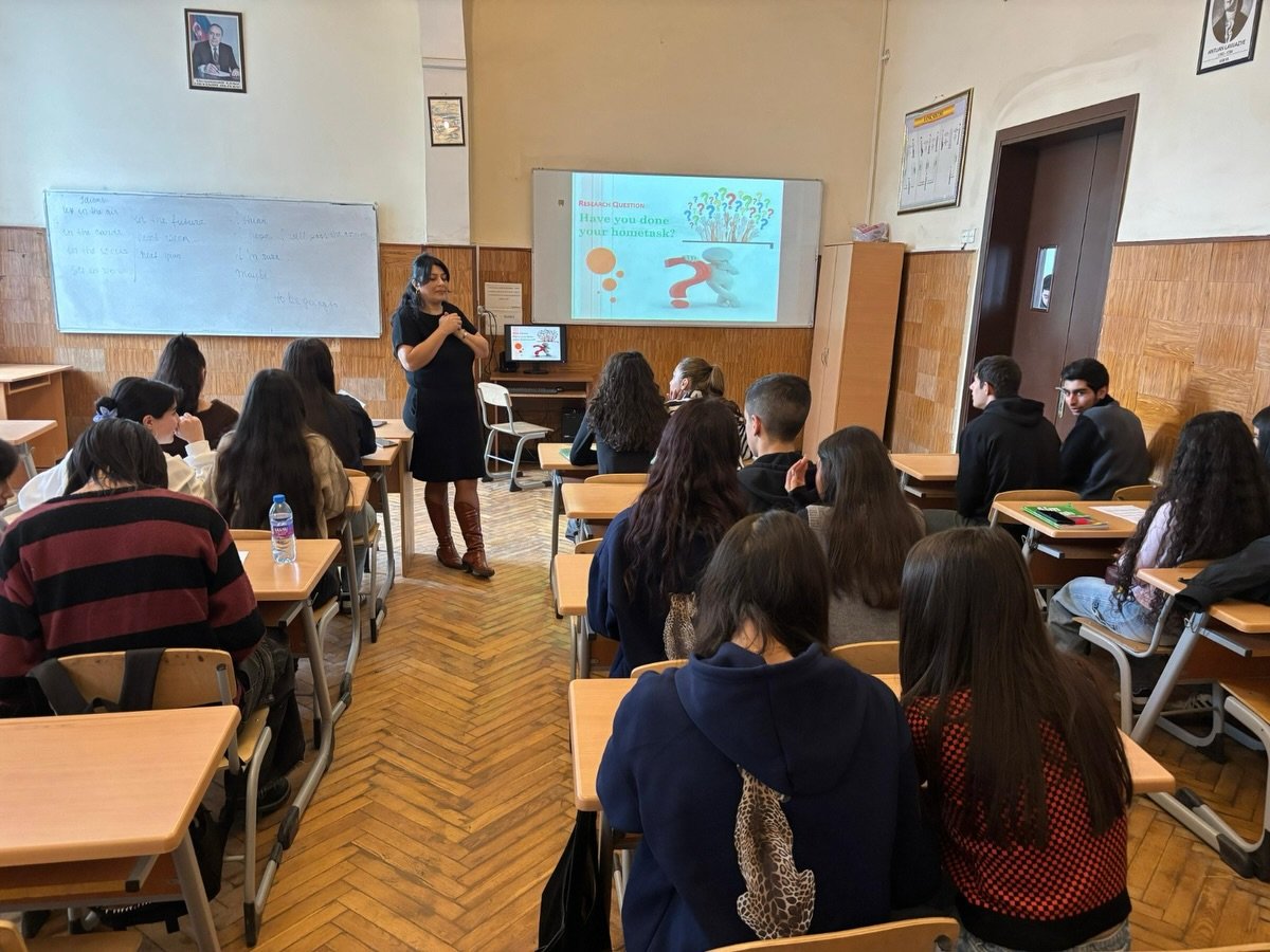 “English Skills Development Club”un növbəti görüşü keçirilib