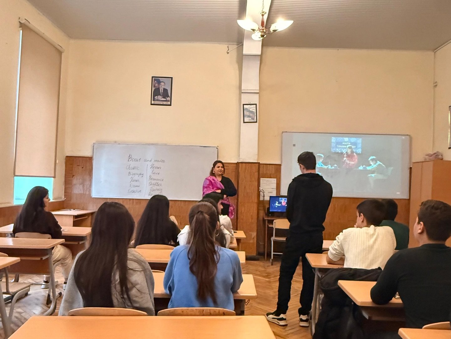 “English Skills Development Club” çərçivəsində növbəti görüş keçirilib