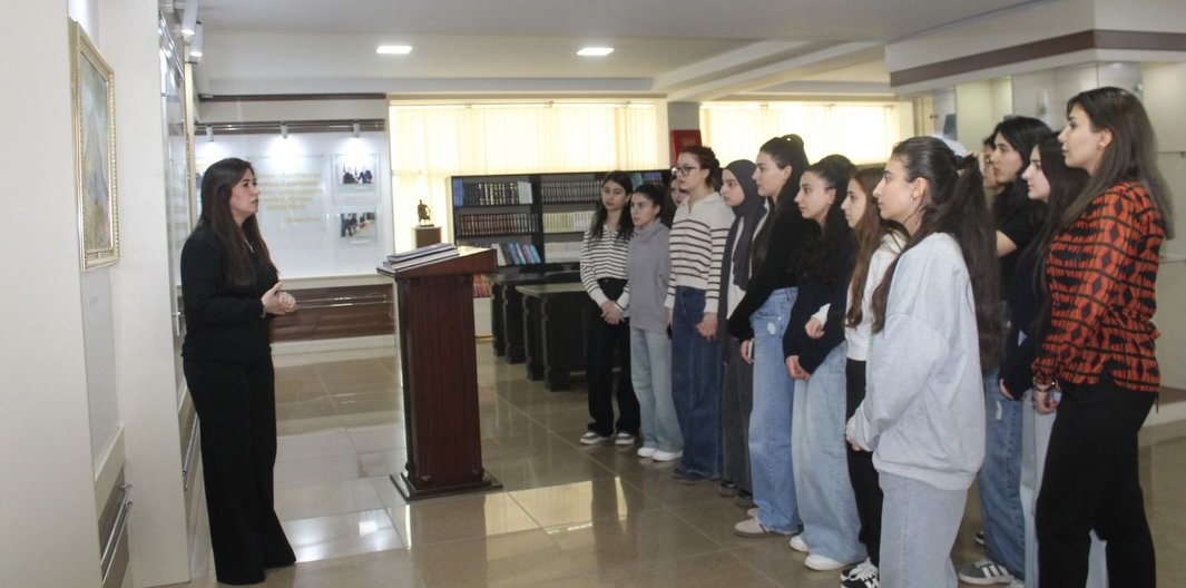 İnklüziv təhsil ixtisasının tələbələri Heydər Əliyev Muzeyini ziyarət ediblər