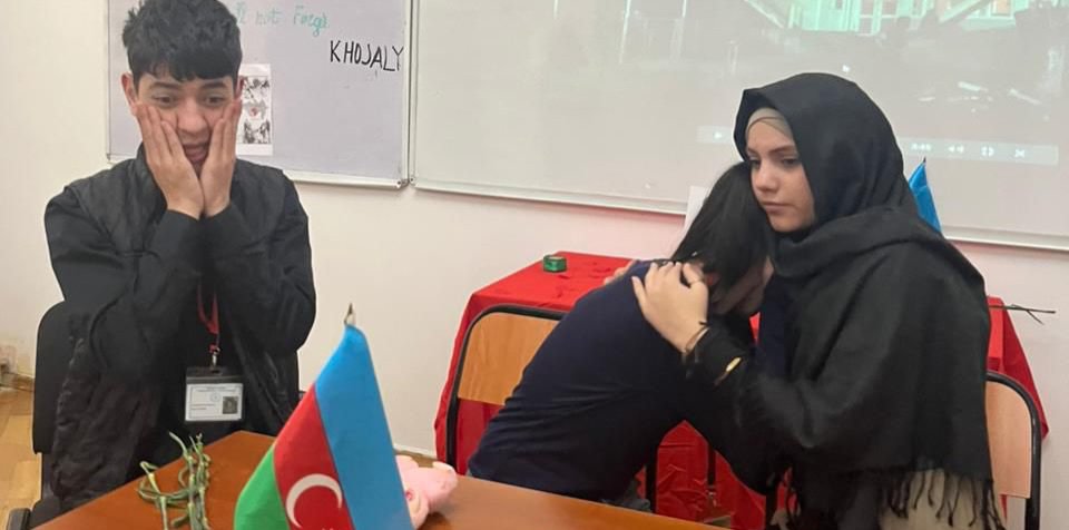 “Justice for Khojaly” mövzusunda açıq dərs təşkil olunub