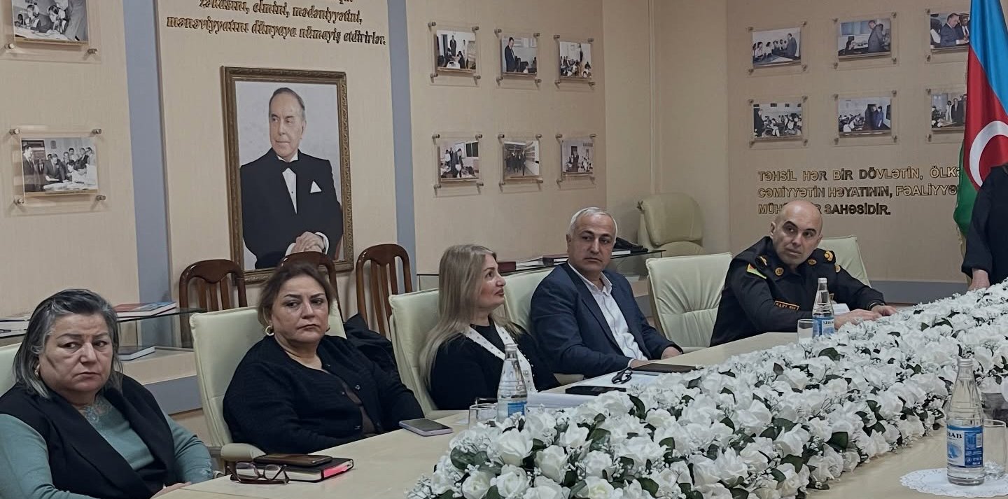 “Fövqəladə hadisələrin nəticələrinin aradan qaldırılması zamanı idarəetmənin təşkili” mövzusunda məşq keçirilib
