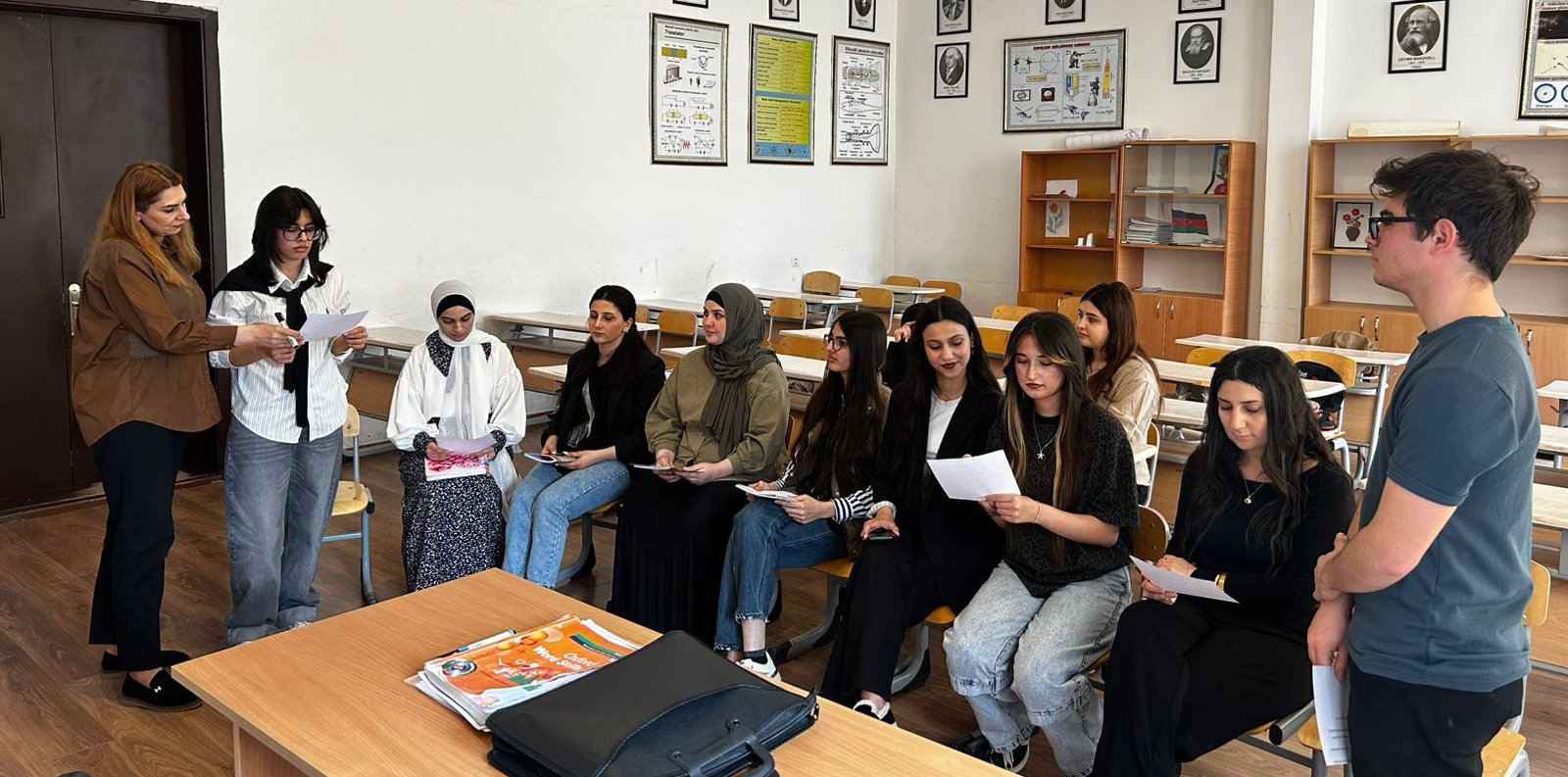 “Conversation Club”da növbəti görüş baş tutub