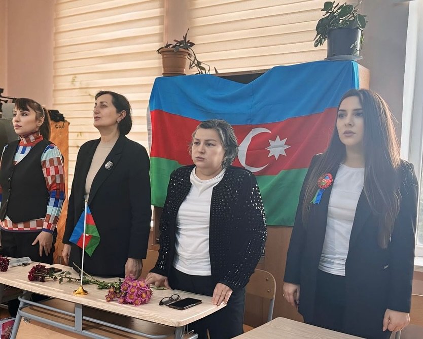 “Qələbənin səsi nitqimizdə” dərs-tədbiri keçirilib
