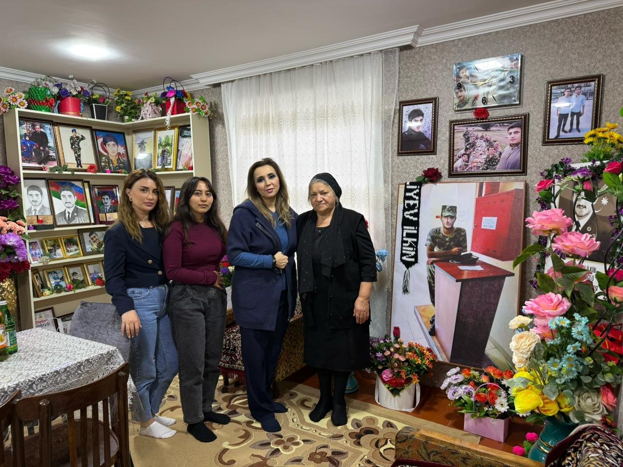 Şəhid İlkin Ağaquliyevin xatirəsi ehtiramla anılıb