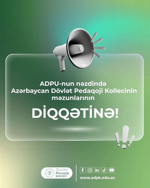 Subbakalavrların qeydiyyatı başlayıb