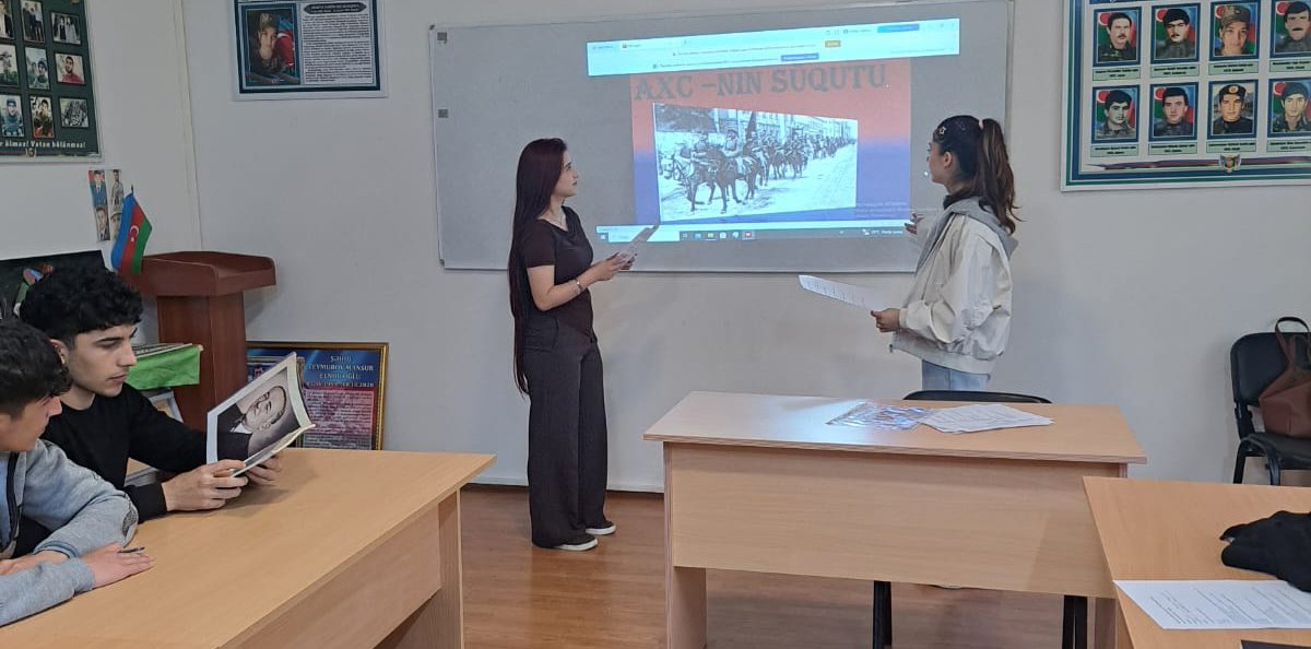 Azərbaycan Xalq Cümhuriyyətinin süqutuna həsr olunan “Tariximizin izi” dərnəyi çərçivəsində seminar keçirildi