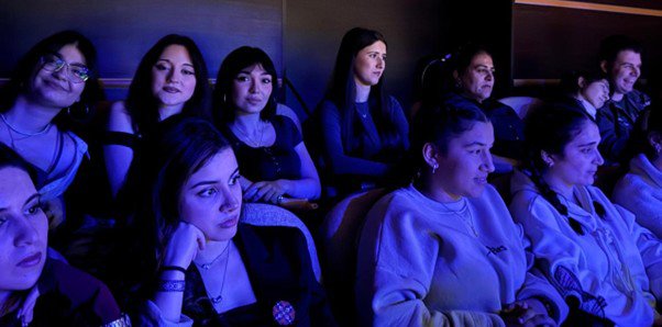Tələbələr Azərbaycan Dövlət Pantomima Teatrında “Pantomima buketi” tamaşasını izləyiblər
