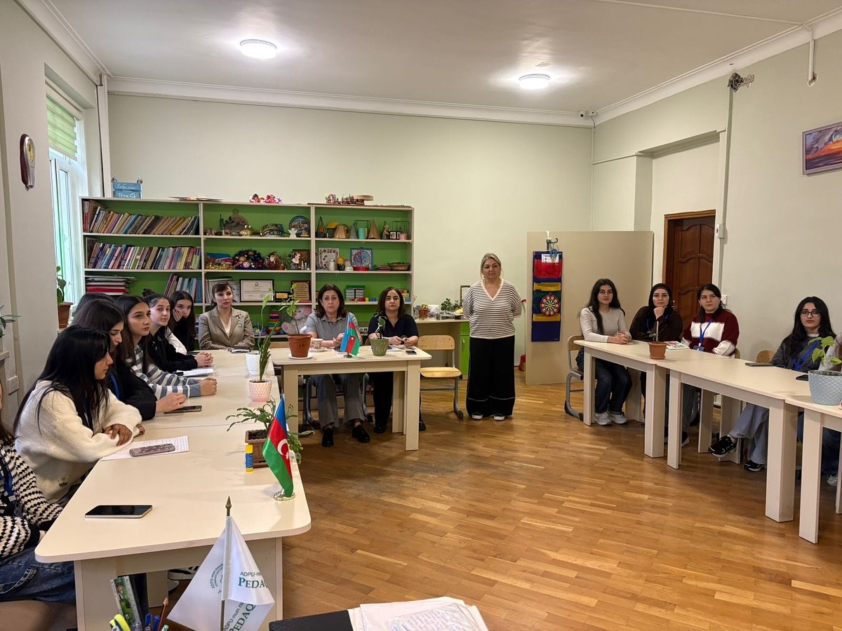 "Uşaq hüquqlarının qorunması” aylığı çərçivəsində ədəbi dərs-diskussiya təşkil olundu