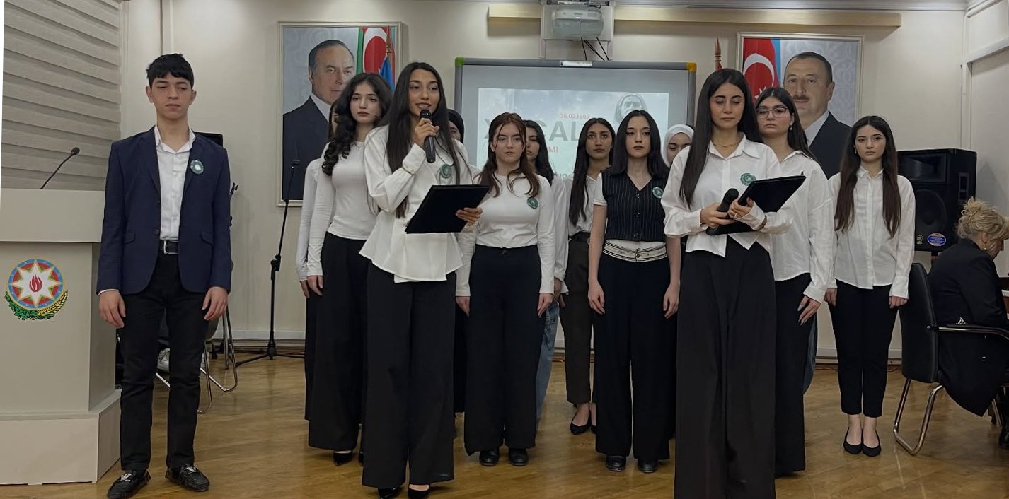 Xocalı soyqırımının 34-cü ildönümünə həsr olunmuş “Unutmadıq, unutmayacağıq!” tədbiri keçirilib