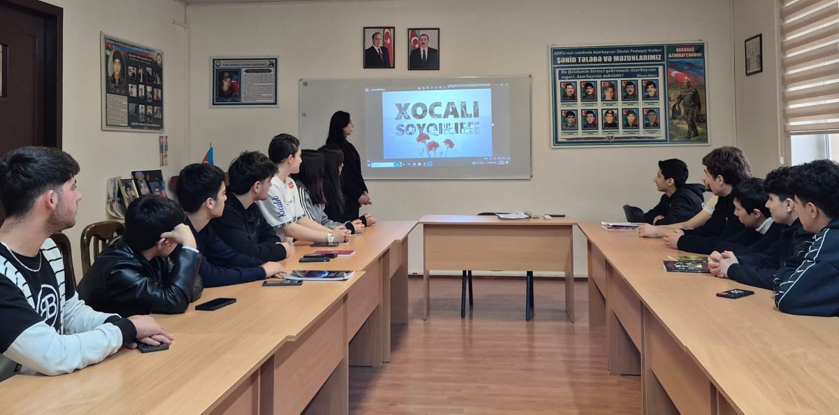 “Xocalı həqiqətləri və milli yaddaş” mövzusunda dərslər keçirilib